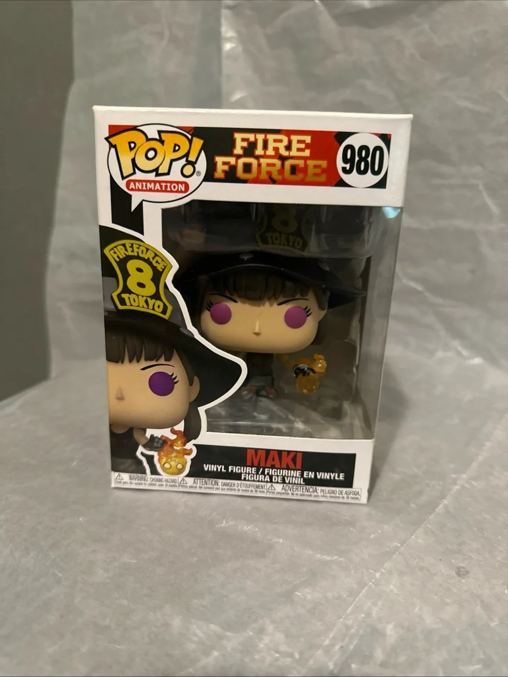 Funko Animation Fire Force Maki Vinyl Figure #980